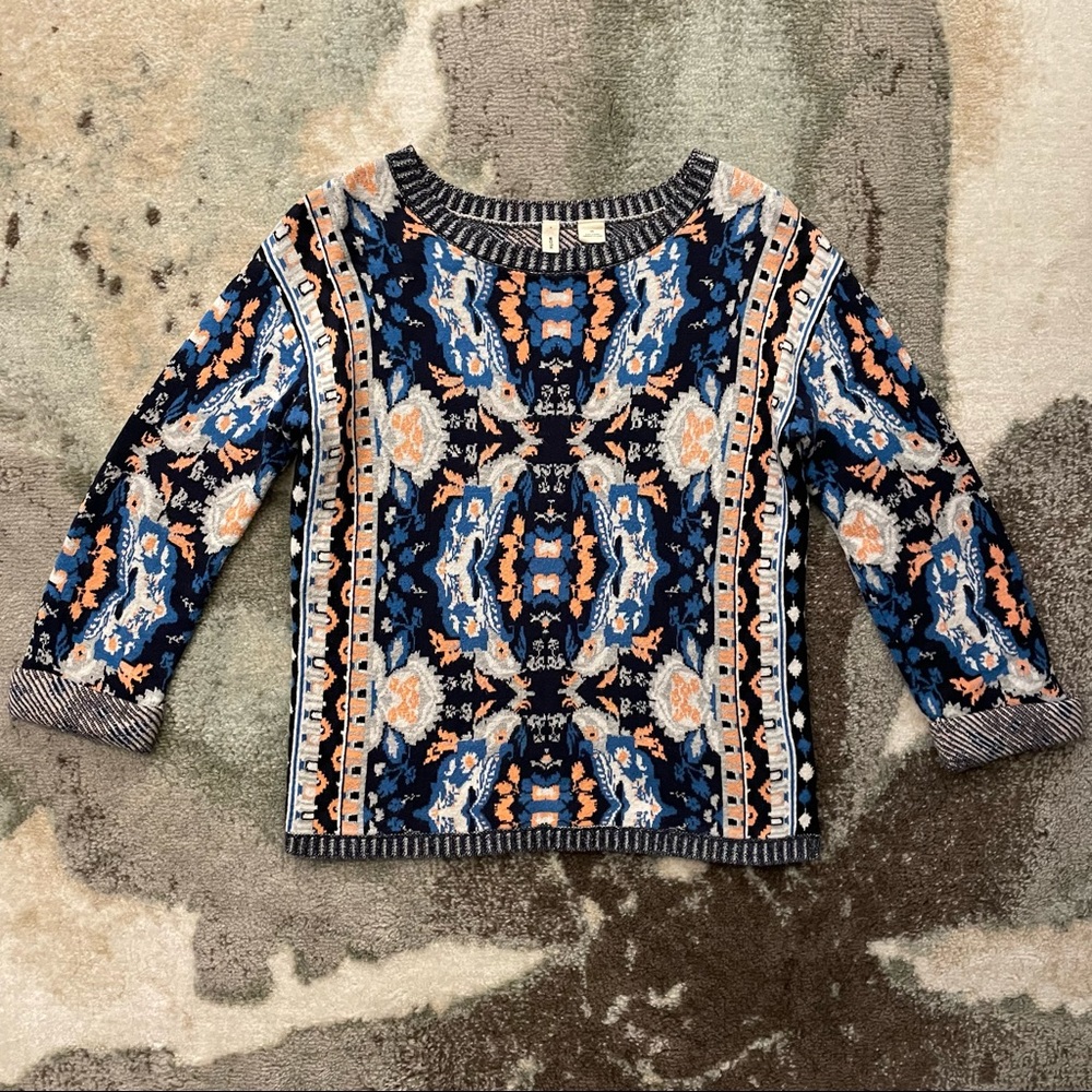ANTHROPOLOGIE Moth Cabine Knit Sweater